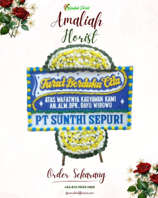 Papan Bunga Duka di Sosopan
