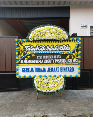 Papan Bunga Duka di Sosopan