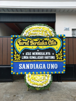 Papan Bunga Duka di Sosopan